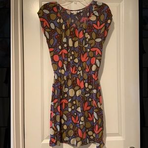 Boden floral dress size 4